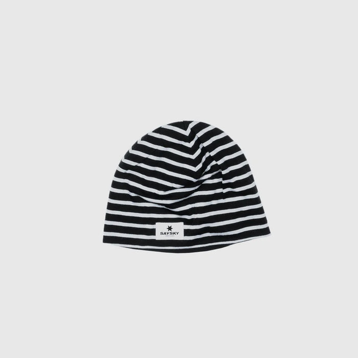 メリノハット  Striped Base 165 Merino Hat - Black/White Stripes [ユニセックス]