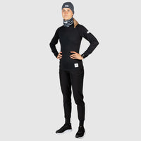 メリノハット  Striped Base 165 Merino Hat - Black/White Stripes [ユニセックス]