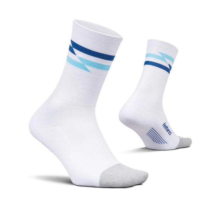 Elite Light Cushion Mini Crew - Men's - white track