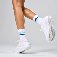 Elite Light Cushion Mini Crew - Men's - white track