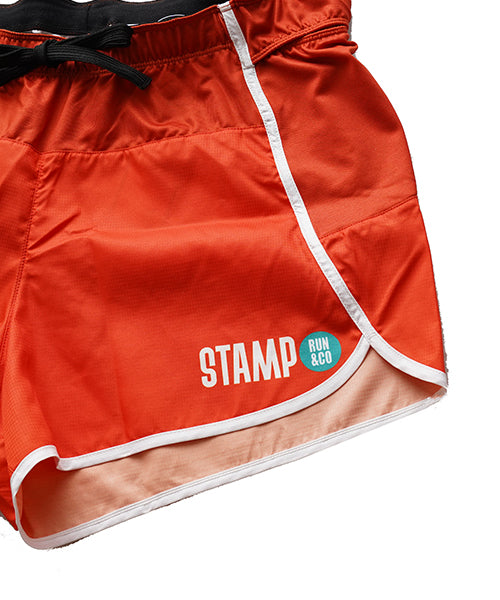 STAMP WOMENS 5 POCKET SHORTS (Orange)