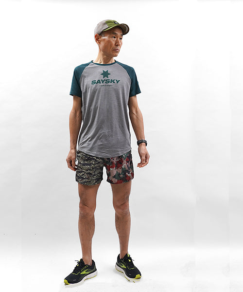 Classic Pace Tee - LIGHT GREY