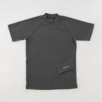 Sato SS Mock Neck 2 : Color Charcoal
