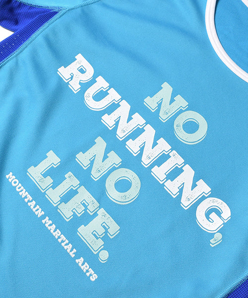 MMA No Running No Life Trim Tee　Turquoise