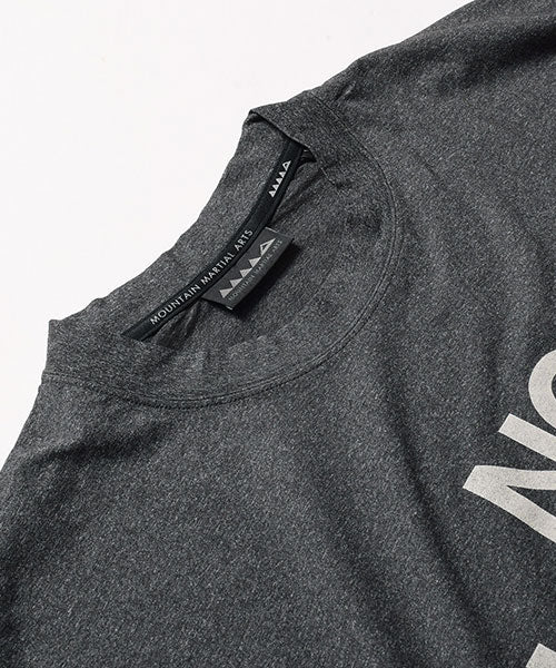 MMA NRNL Big Tee Mix Charcoal Gray