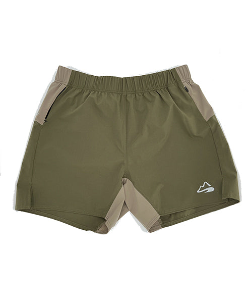 Natty Shorts 5_inch Yomogi Green