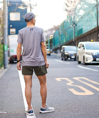 Natty Shorts 5_inch Yomogi Green