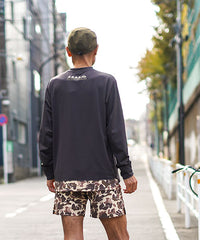 MMA Panel Long Sleeve Pocket Tee Duck Camo
