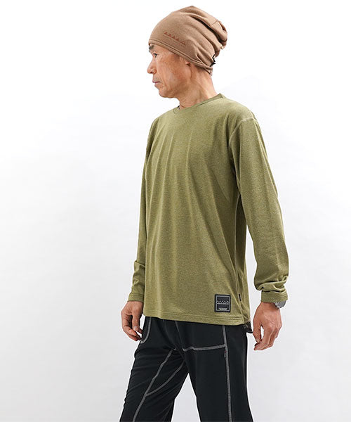MMA POLARTEC®PowerWoolL/S Tee Fill Green