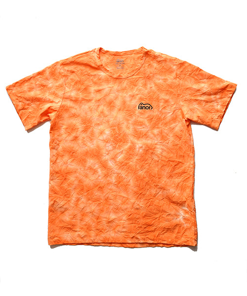 NEON TIE DYEING TSHIRTS ORANGE