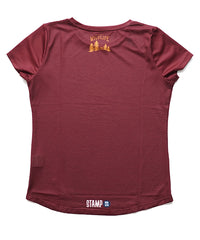 STAMP WOMENS GRAPHIC RUN TEE (Respect WILDLIFE)